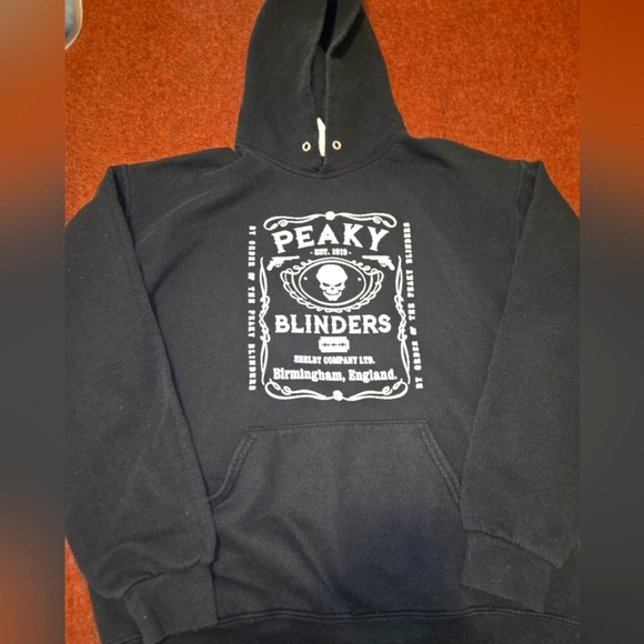 Peaky Blinders Hoodie Men's Large Missing String - Picture 1 of 7